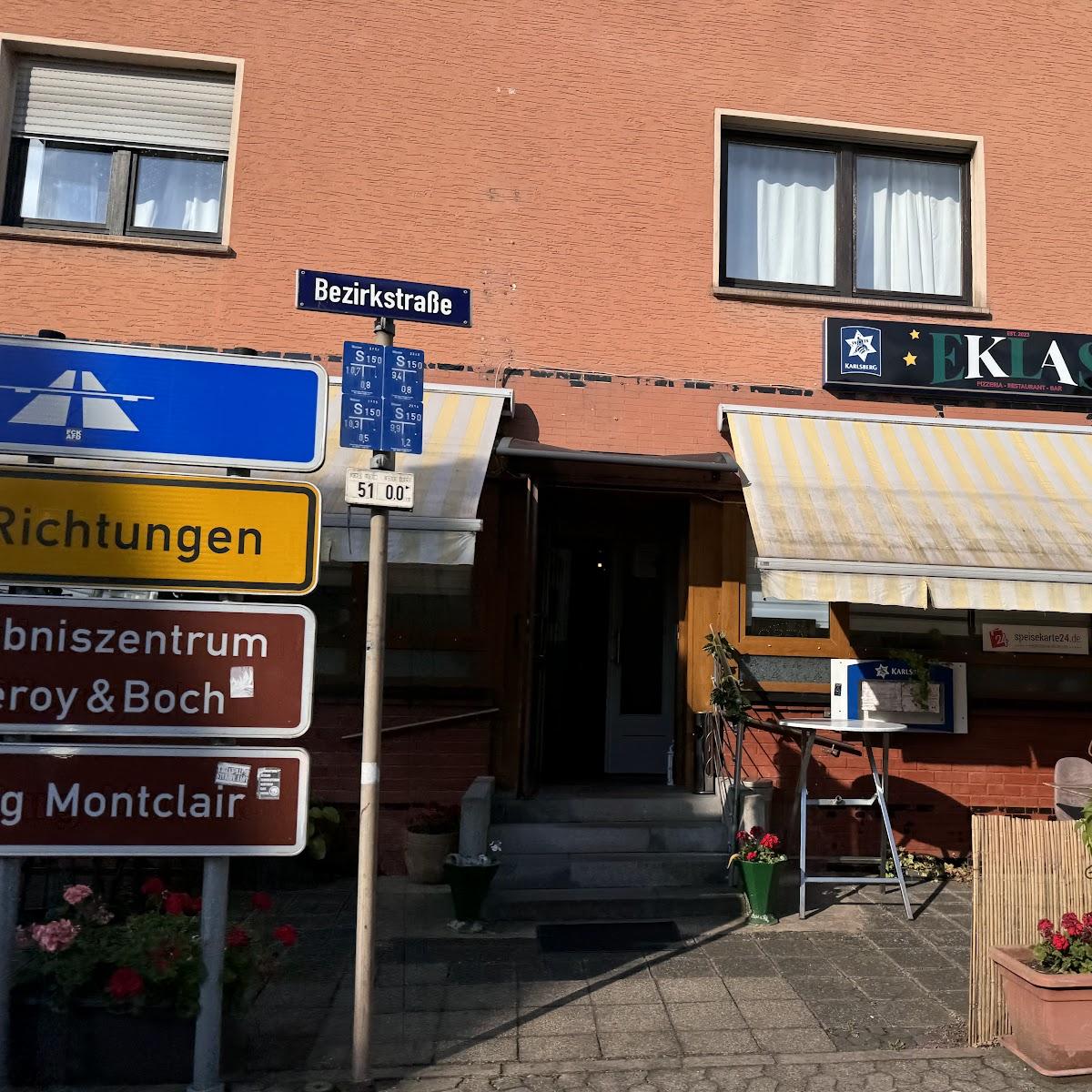 Restaurant "EKLAS Pizzeria-Restaurant-Bar" in Merzig