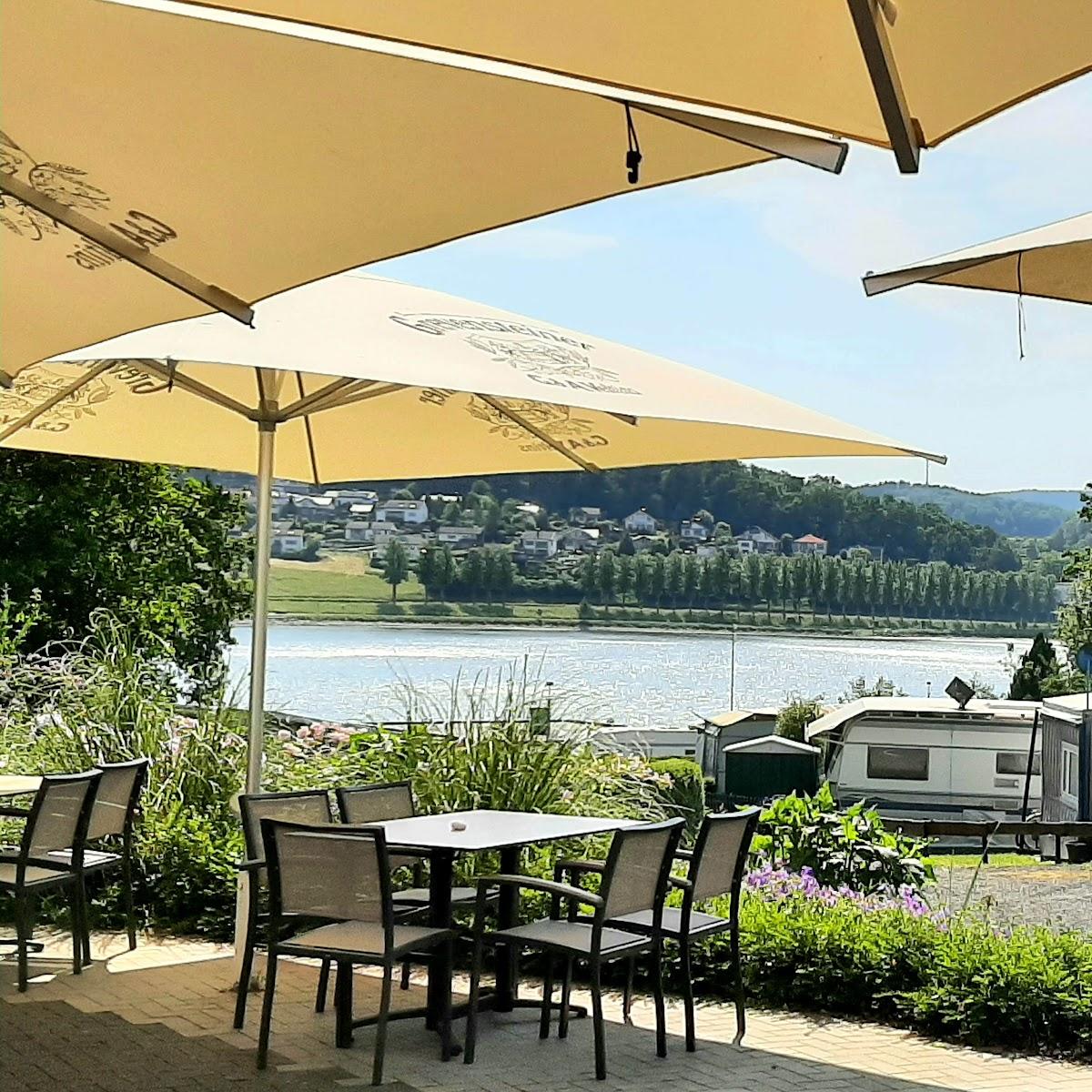 Restaurant "Airnah am Sorpesee heißt jetzt Pier 5" in Sundern (Sauerland)