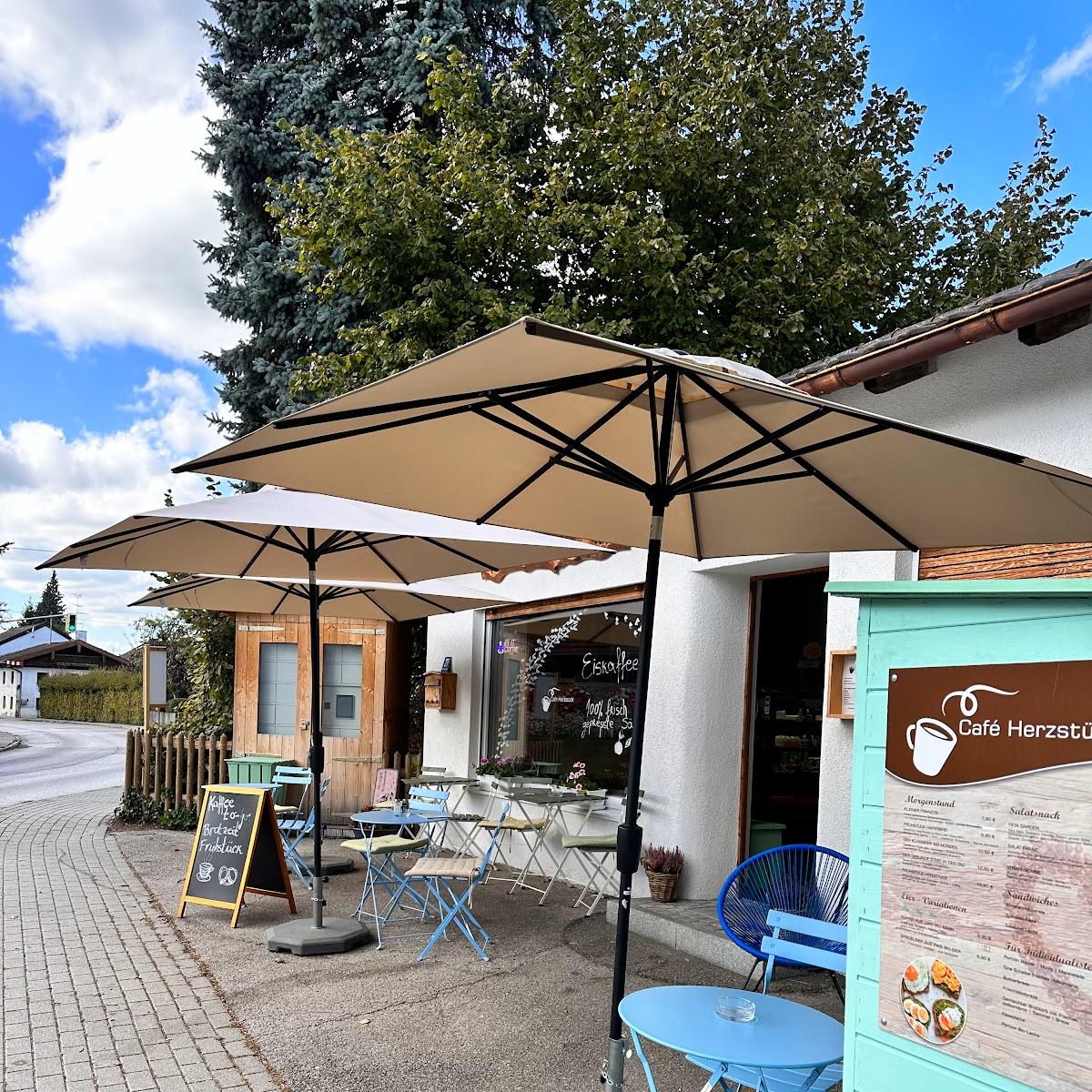 Restaurant "Café Herzstück" in Oberpframmern