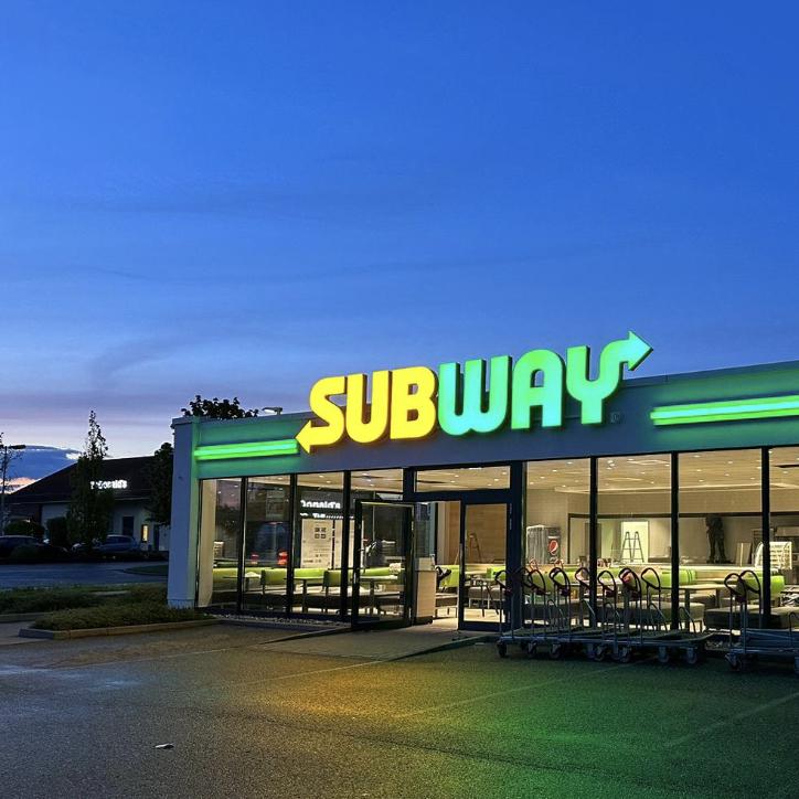 Restaurant "Subway" in Gaggenau