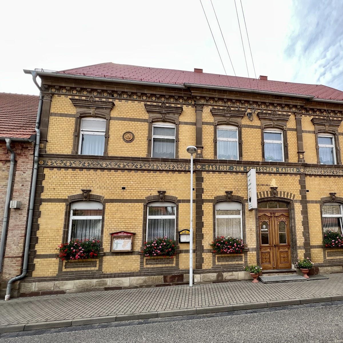 Restaurant "Gaststätte Zum Deutschen Kaiser - Wolfgang Twrdy" in Weißenfels