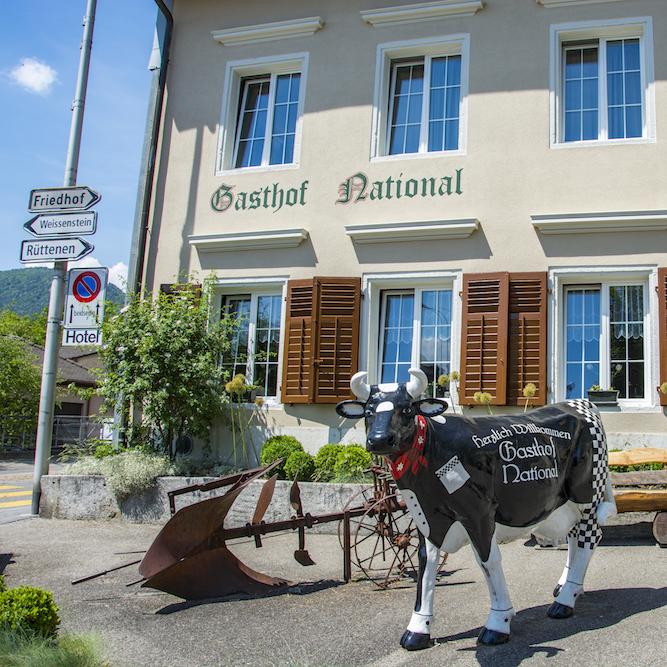 Restaurant "Hotel Gasthof Restaurant National" in Langendorf