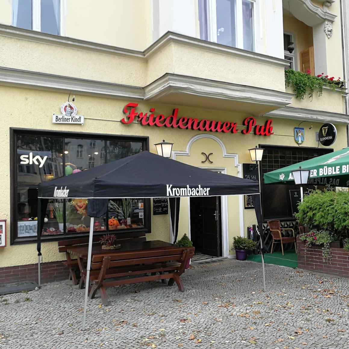 Restaurant "Friedenauer Pub" in Berlin