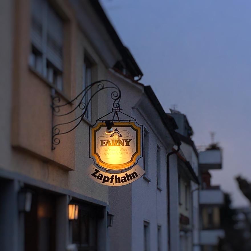 Restaurant "Zapfhahn" in Friedrichshafen