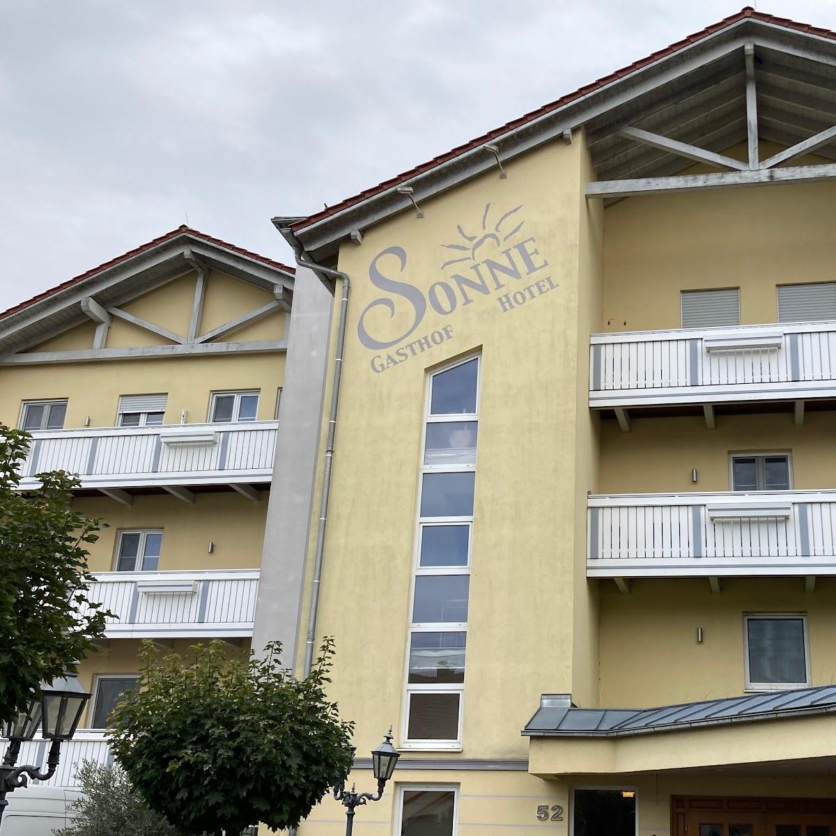 Restaurant "Hotel-Gasthof Sonne" in Gundelfingen an der Donau