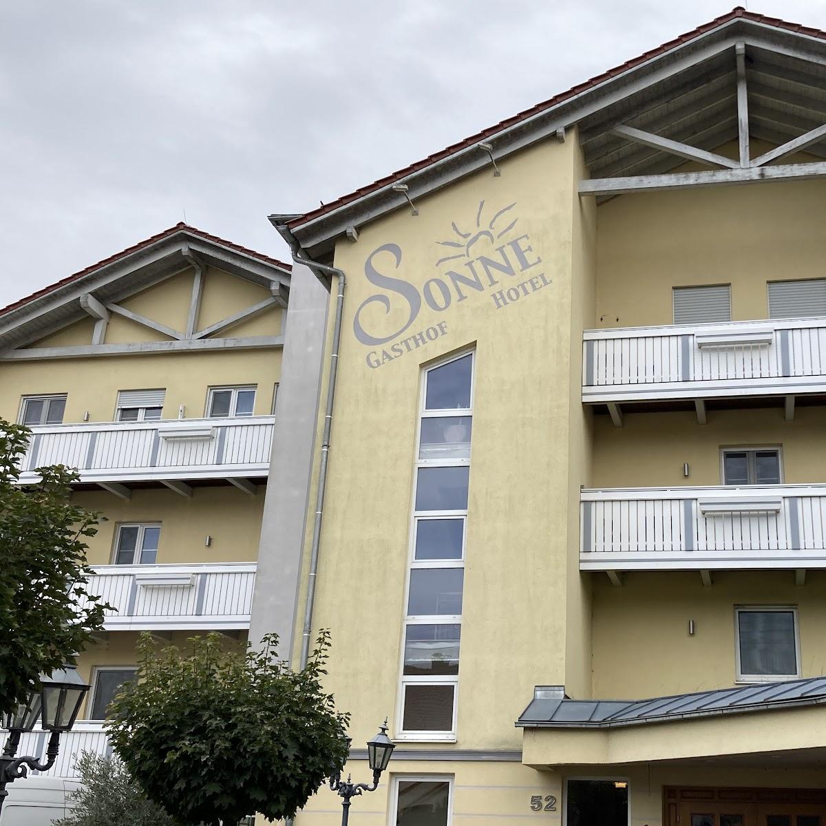 Restaurant "Hotel-Gasthof Sonne" in Gundelfingen an der Donau