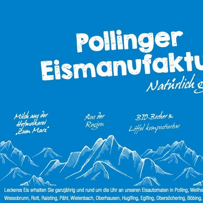 Restaurant "Pollinger Eismanufaktur" in Huglfing