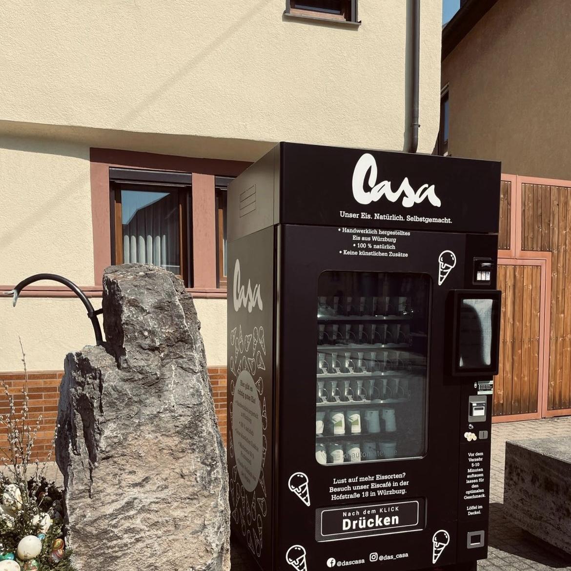 Restaurant "Das Casa Eisautomat" in Zellingen