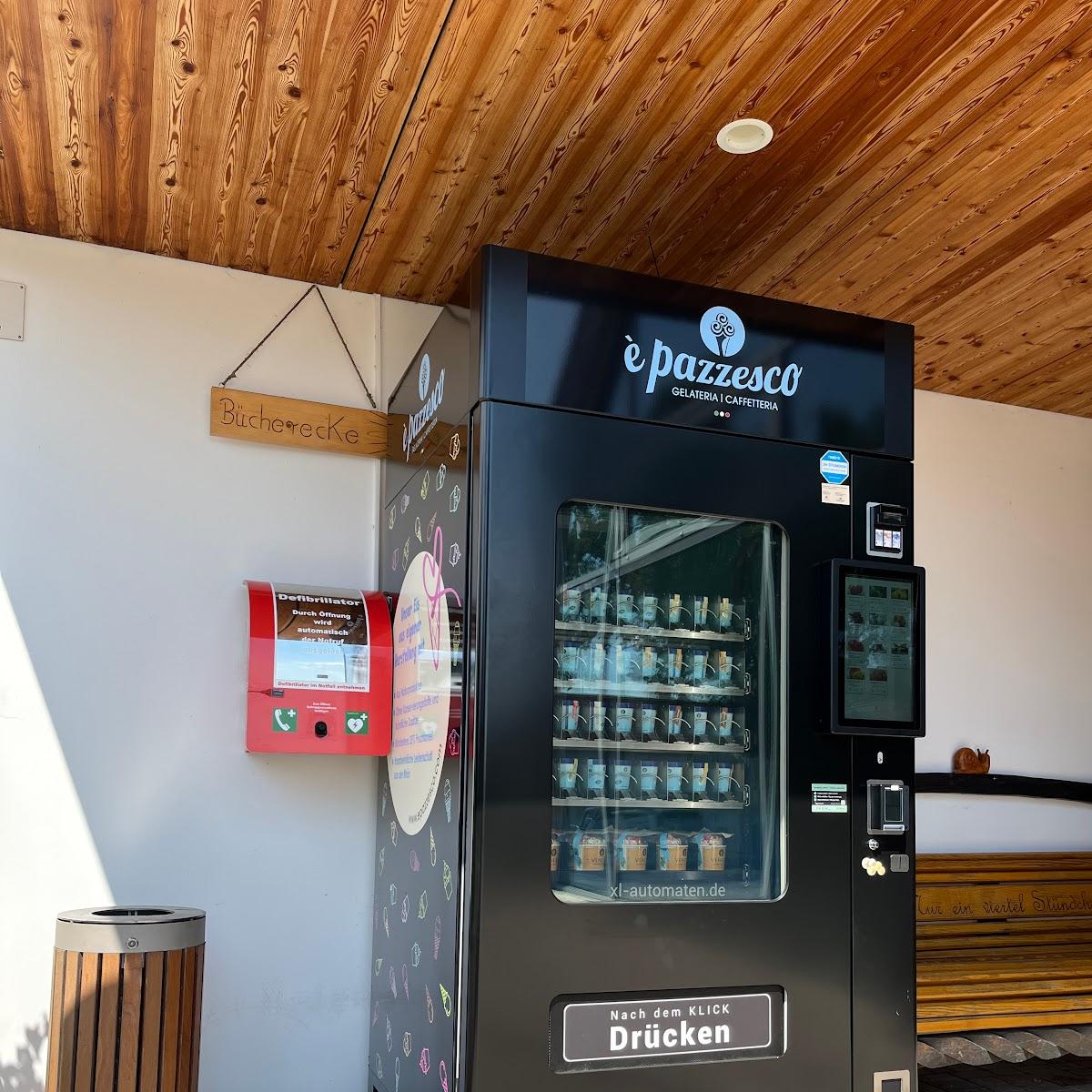 Restaurant "è pazzesco - Eis-Automat 24-7" in Sandberg