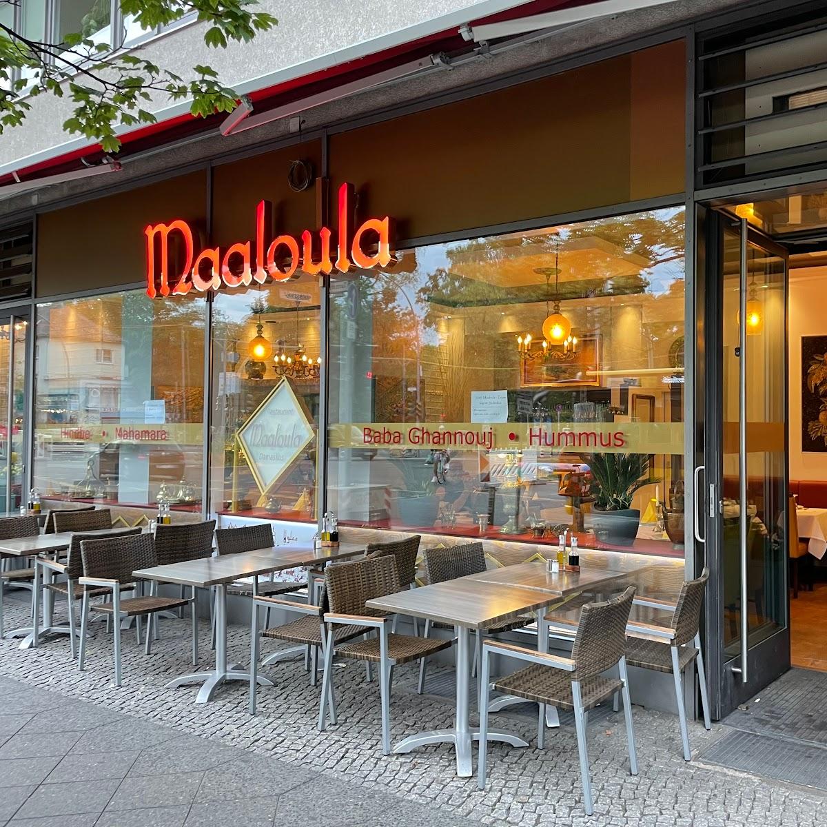 Restaurant "Maaloula" in Berlin