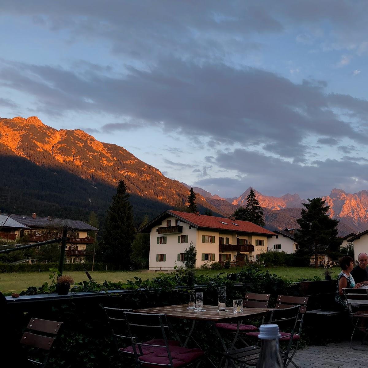 Restaurant "Das Alpenglühn Restaurant" in Krün