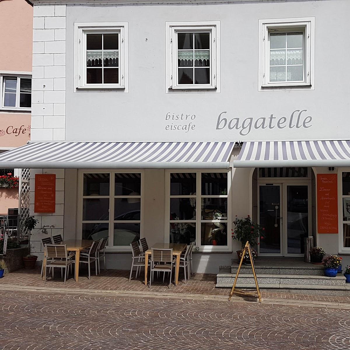 Restaurant "Pension Moserhaus & Bistro Bagatelle" in Harburg (Schwaben)