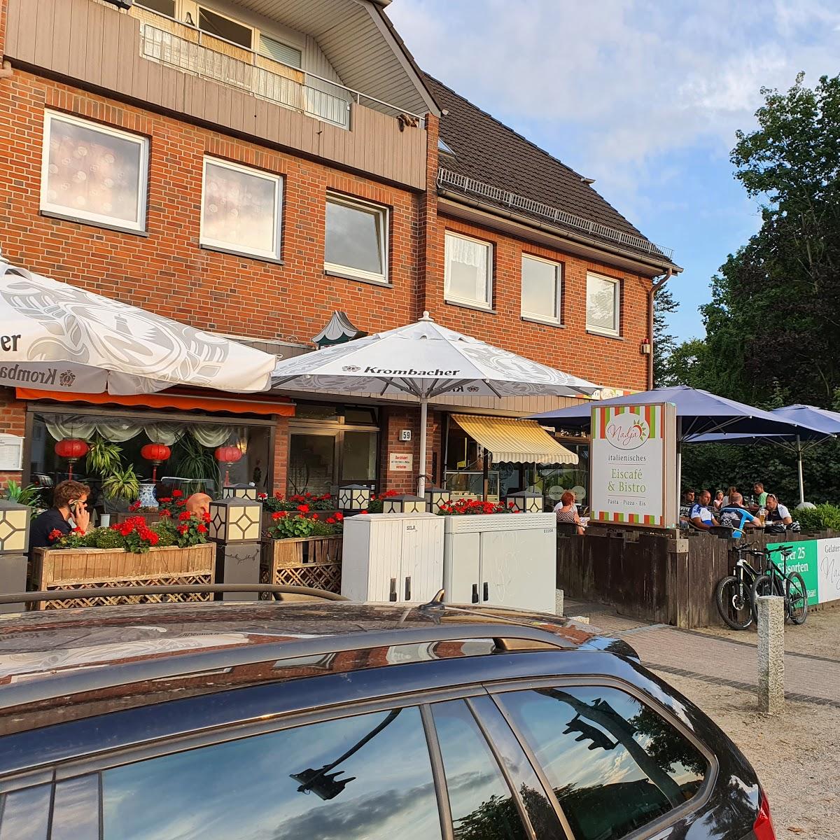 Restaurant "Eiscafe Bistro Nadja" in Rosengarten