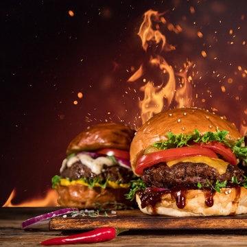 Restaurant "Burger Center" in Hochheim am Main