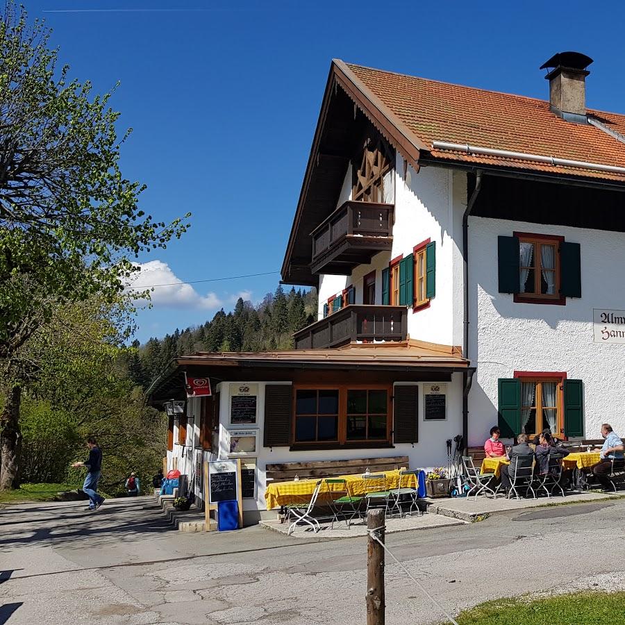 Restaurant "Almwirtschaft Hanneslabauer" in Garmisch-Partenkirchen