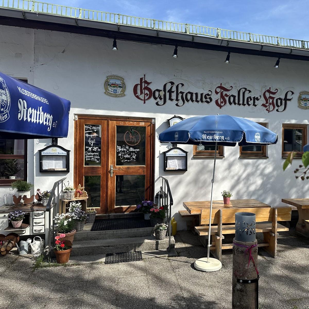 Restaurant "Gasthaus Faller Hof" in Lenggries