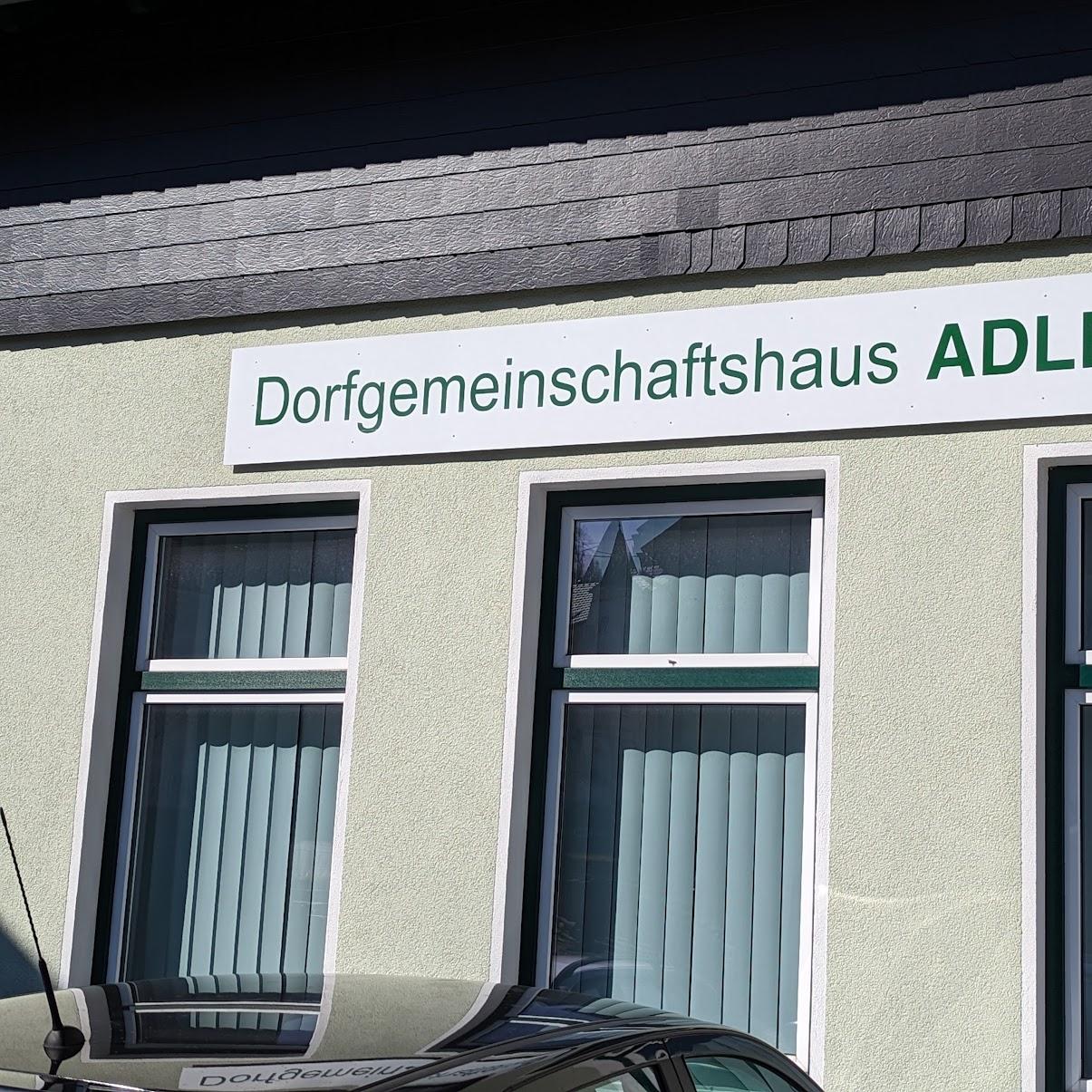 Restaurant "Dorfgemeinschaftshaus Adler" in Floh-Seligenthal