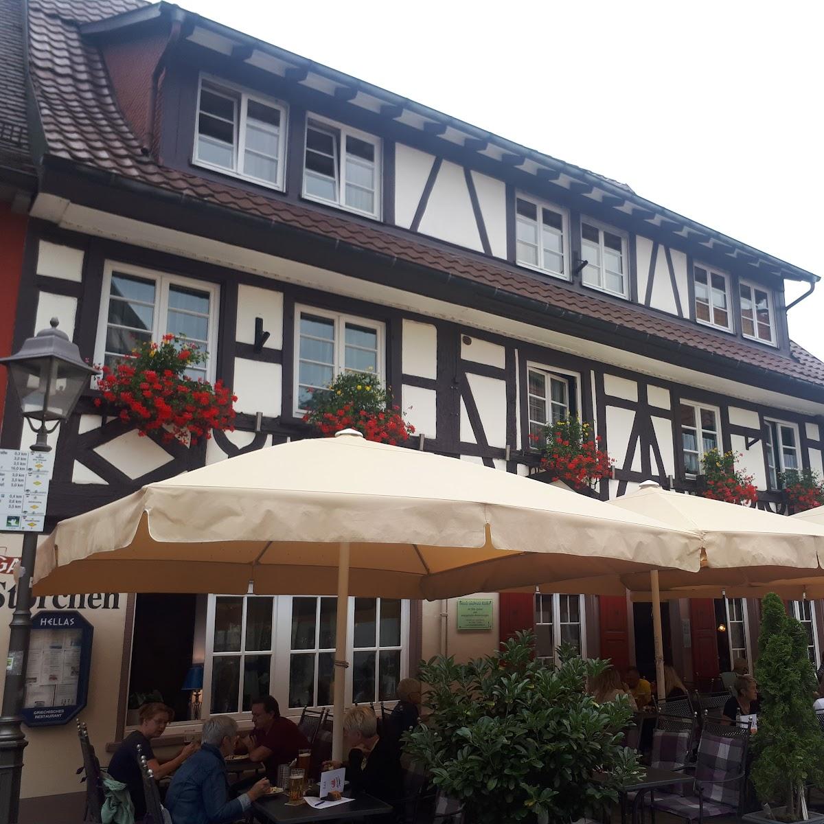 Restaurant "Gasthaus Storchen Hellas Griechisches Restaurant" in Haslach im Kinzigtal