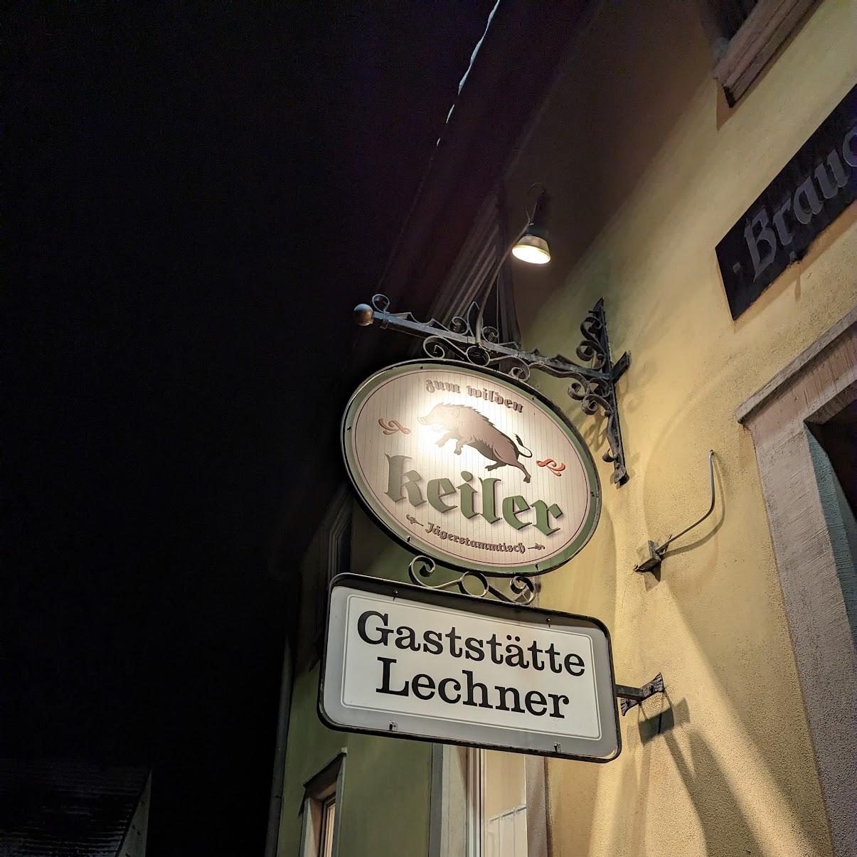 Restaurant "Lechnerstubn" in Reckendorf