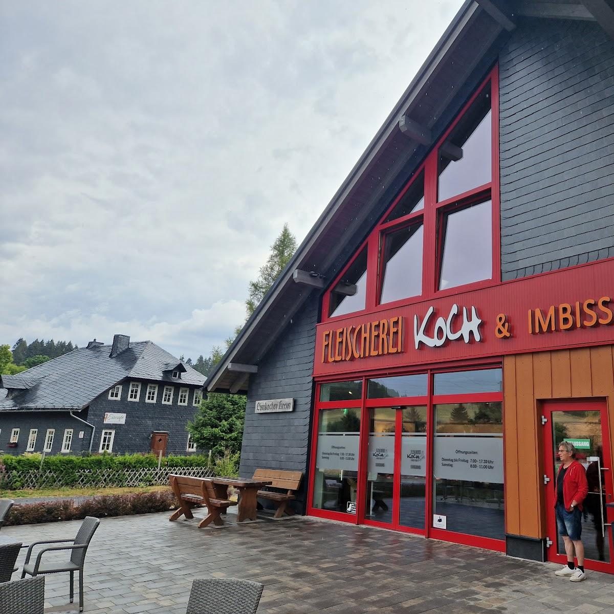 Restaurant "Fleischerei Koch" in Neuhaus am Rennweg