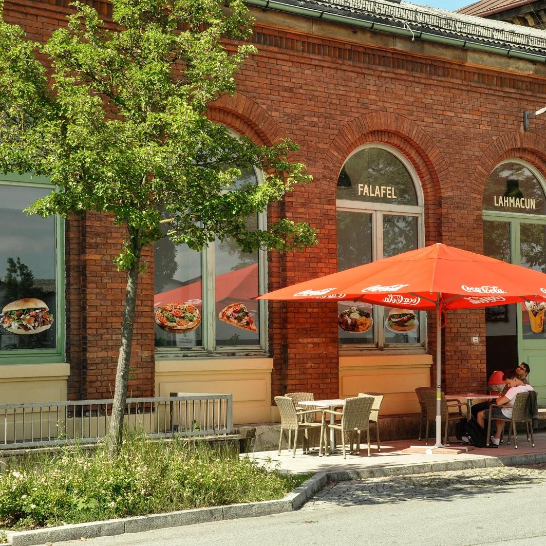 Restaurant "Döner Pizza Cafe Knusperpalast Landau Bahnhof" in  Isar