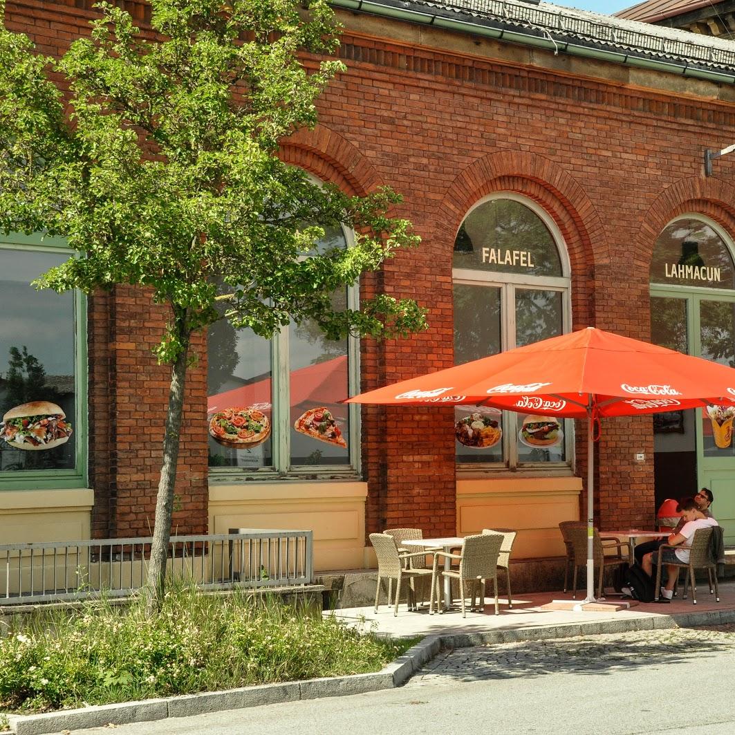 Restaurant "Döner Pizza Cafe Knusperpalast Landau Bahnhof" in Landau an der Isar
