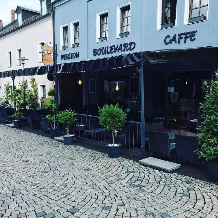 Restaurant "Caffe Pension Boulevard" in Waldsassen