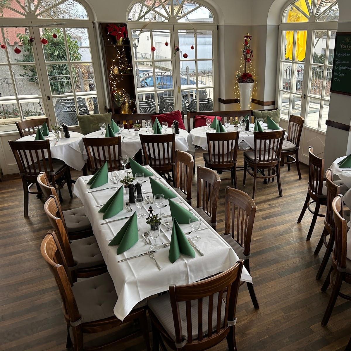 Restaurant "Post Café" in Thannhausen