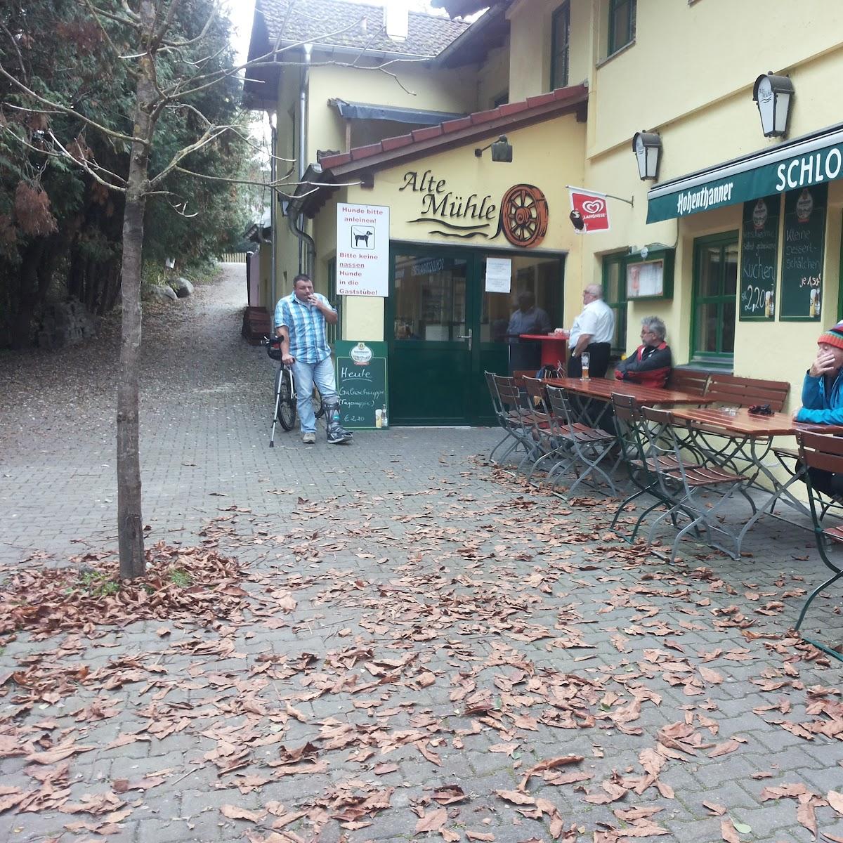 Restaurant "Gaststätte zur alten Mühle" in Mamming