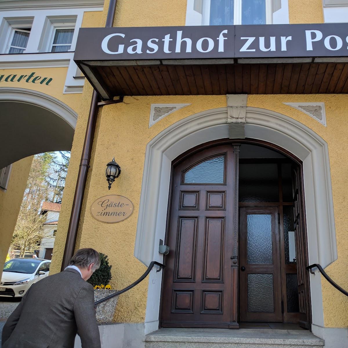 Restaurant "Gasthof Zur Post" in Landau an der Isar