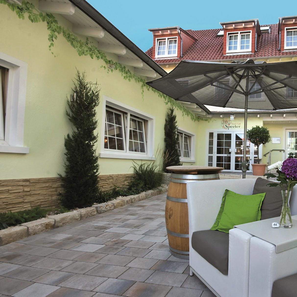 Restaurant "Hotel & Café Speeter" in Weisenheim am Berg