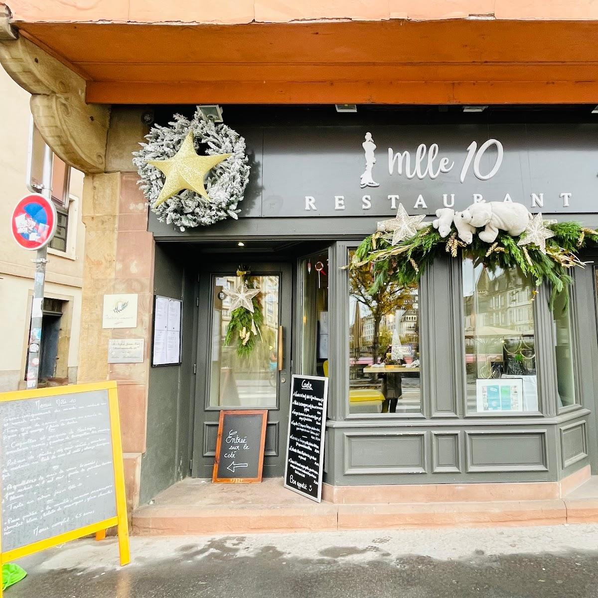 Restaurant "Mademoiselle 10" in Strasbourg