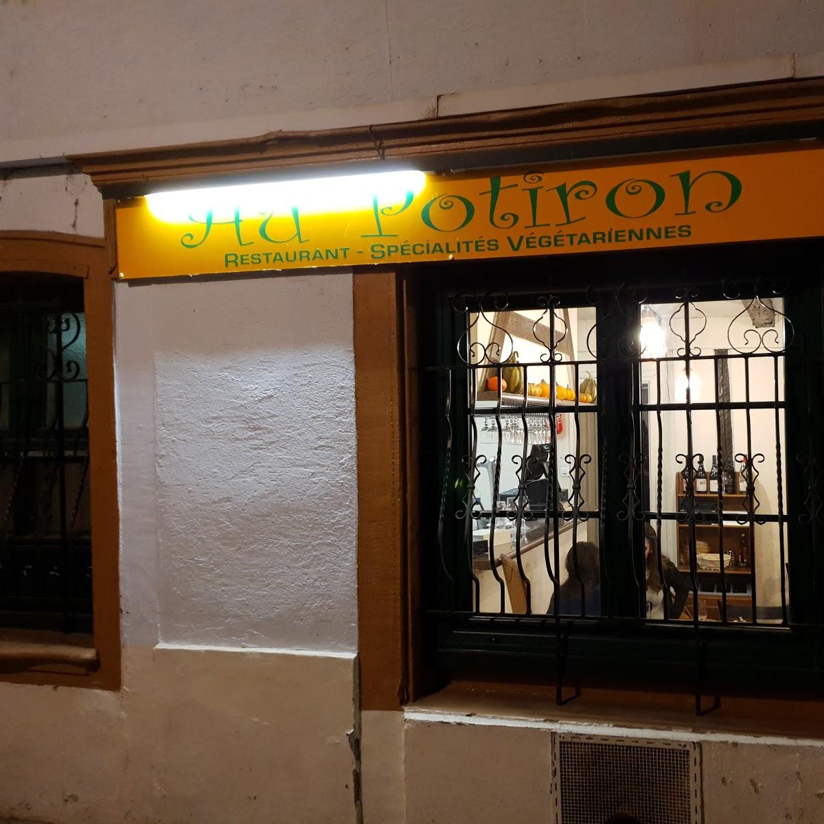 Restaurant "Au Potiron" in Strasbourg