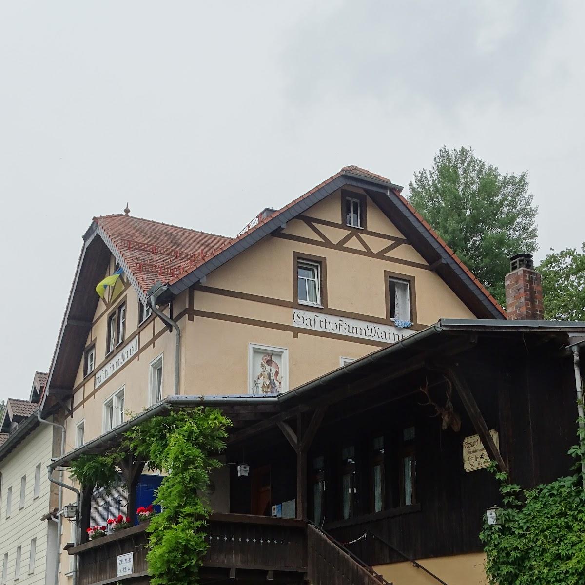 Restaurant "Gasthof Zum Maintal" in Bischofsgrün