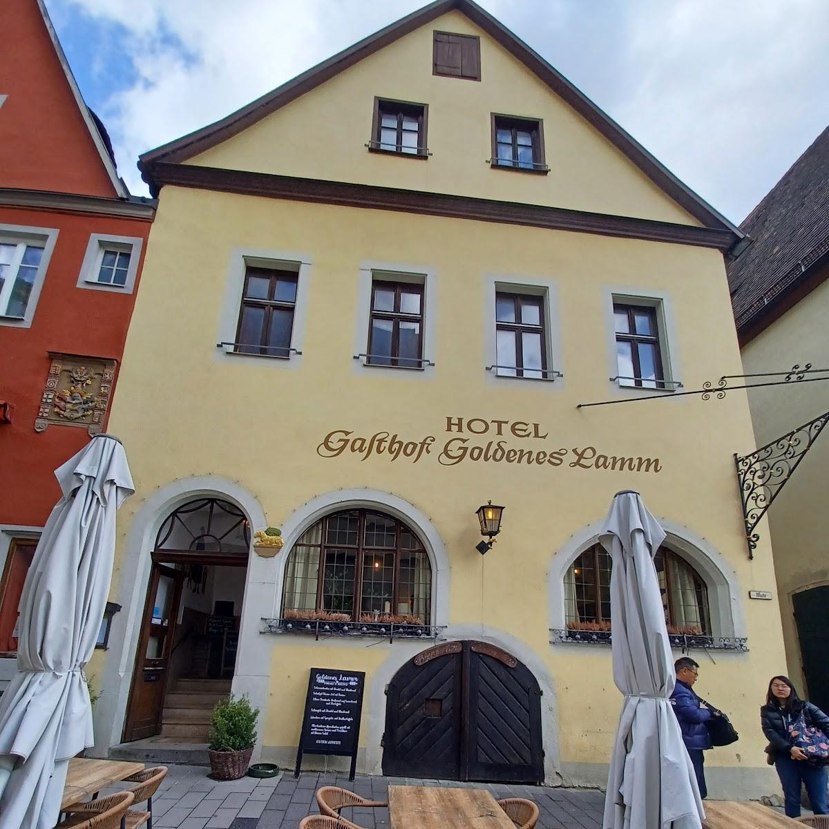 Restaurant "Restaurant Goldenes Lamm" in Rothenburg ob der Tauber