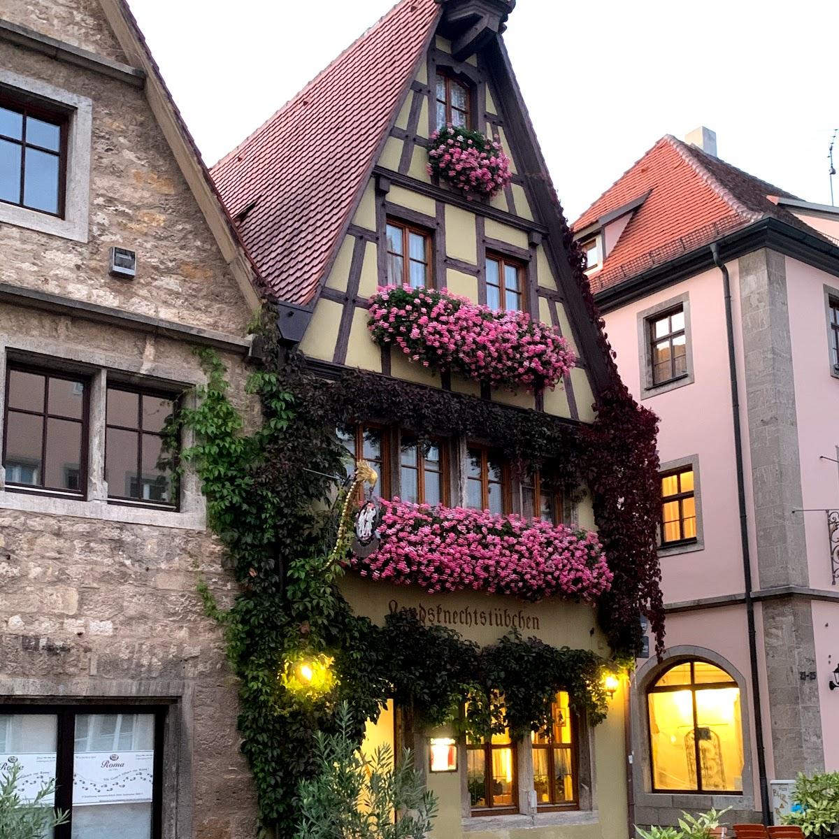 Restaurant "Landsknechtstübchen" in Rothenburg ob der Tauber