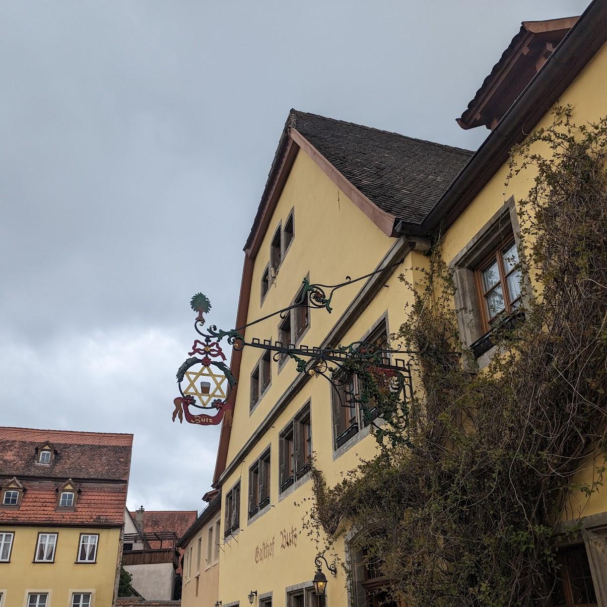 Restaurant "Gasthof Butz" in Rothenburg ob der Tauber