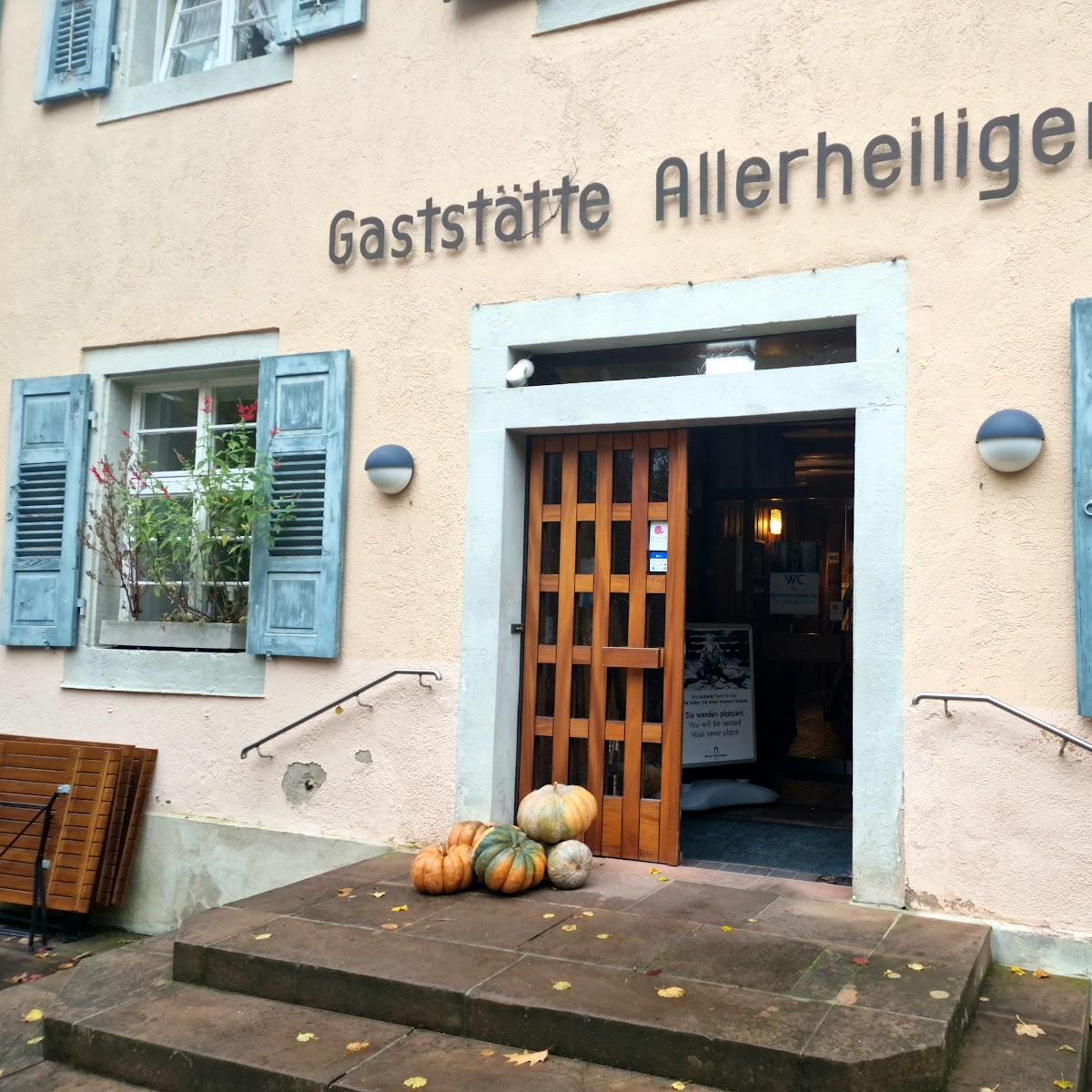 Restaurant "Gaststätte Allerheiligen" in Oppenau