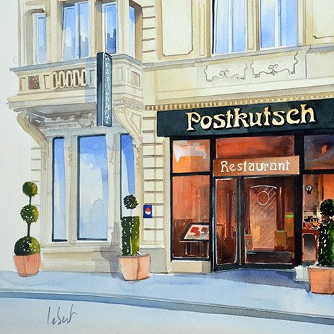 Restaurant "Restaurant Postkutsch" in Esch-sur-Alzette