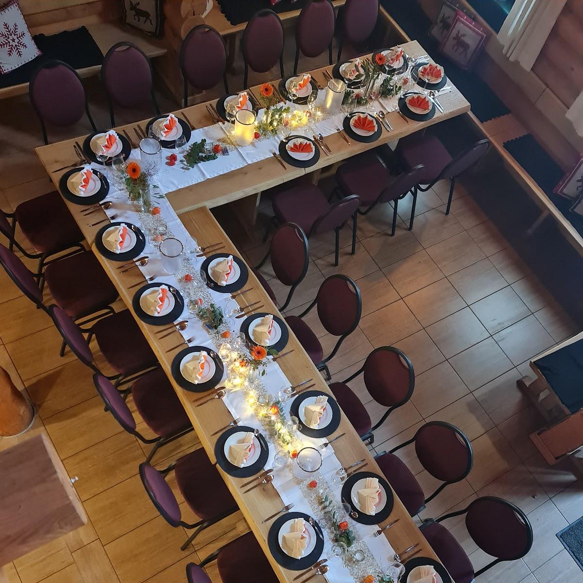 Restaurant "Gaststätte zum Blockhaus" in Wildeck