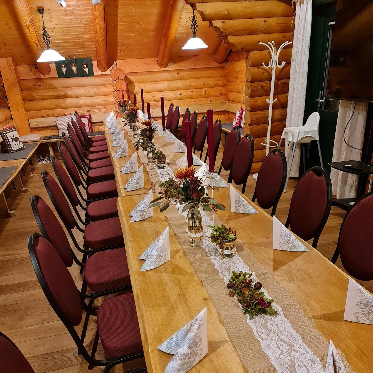 Restaurant "Gaststätte zum Blockhaus" in Wildeck