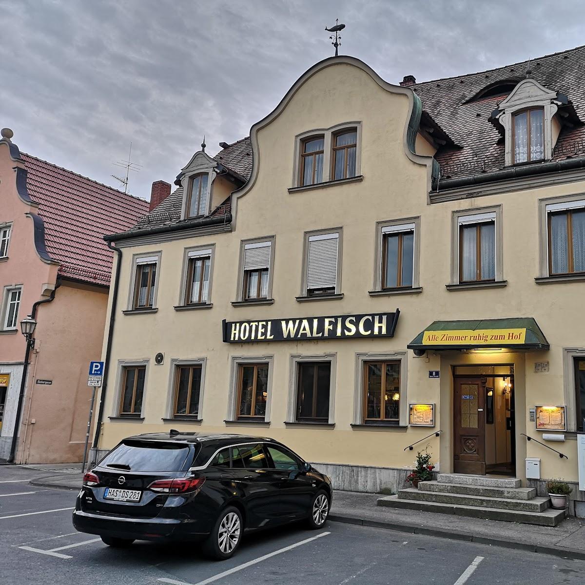 Restaurant "Hotel Walfisch" in Haßfurt