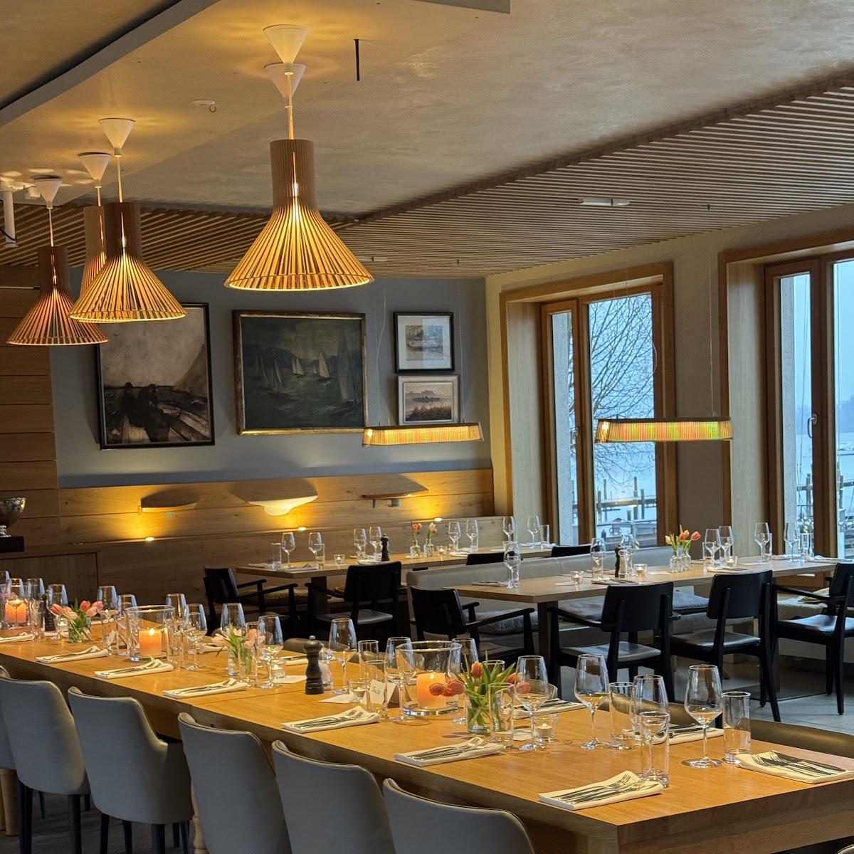 Restaurant "die bootschaft - das restaurant im chiemsee yacht club" in Prien am Chiemsee