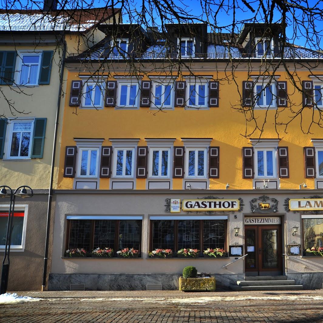 Restaurant "Gasthof Lamm" in Sulz am Neckar