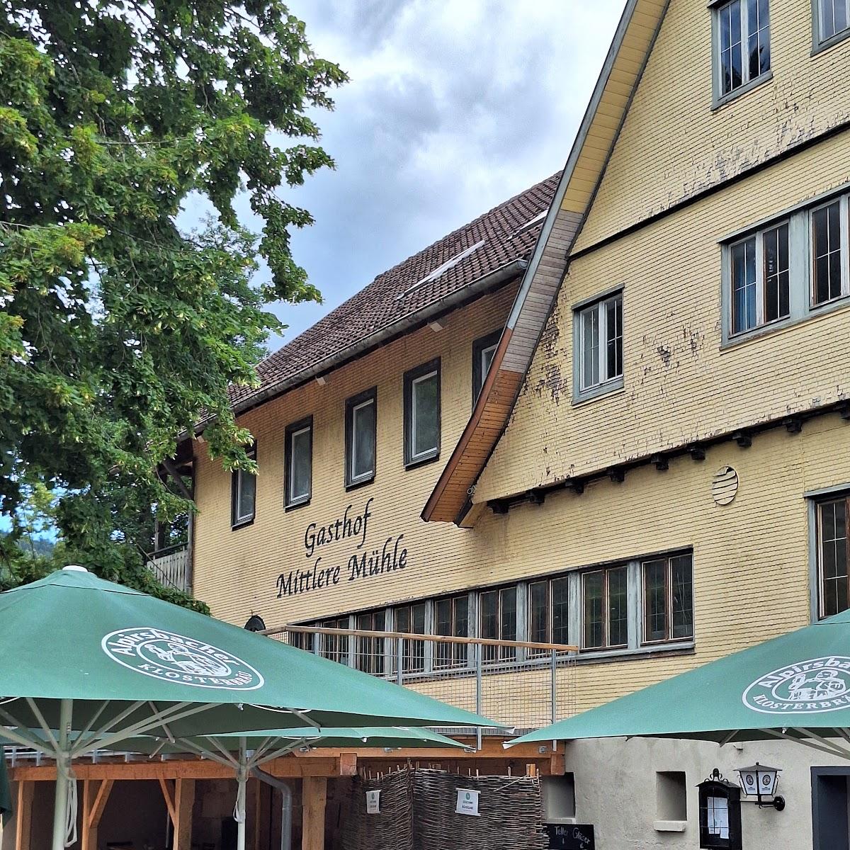 Restaurant "Mittlere Mühle – Gasthof" in Alpirsbach
