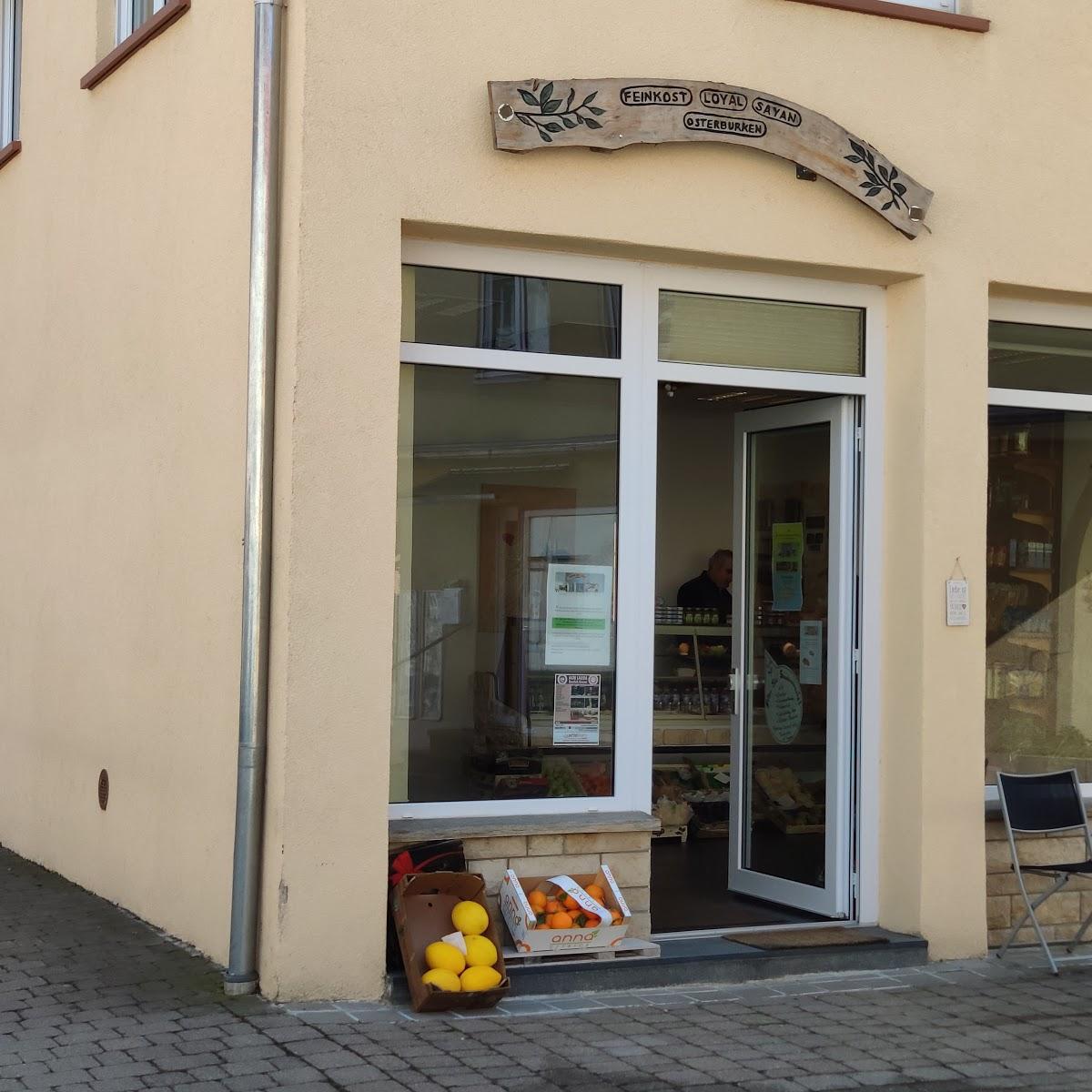 Restaurant "Feinkost Loyal Sayan" in Osterburken