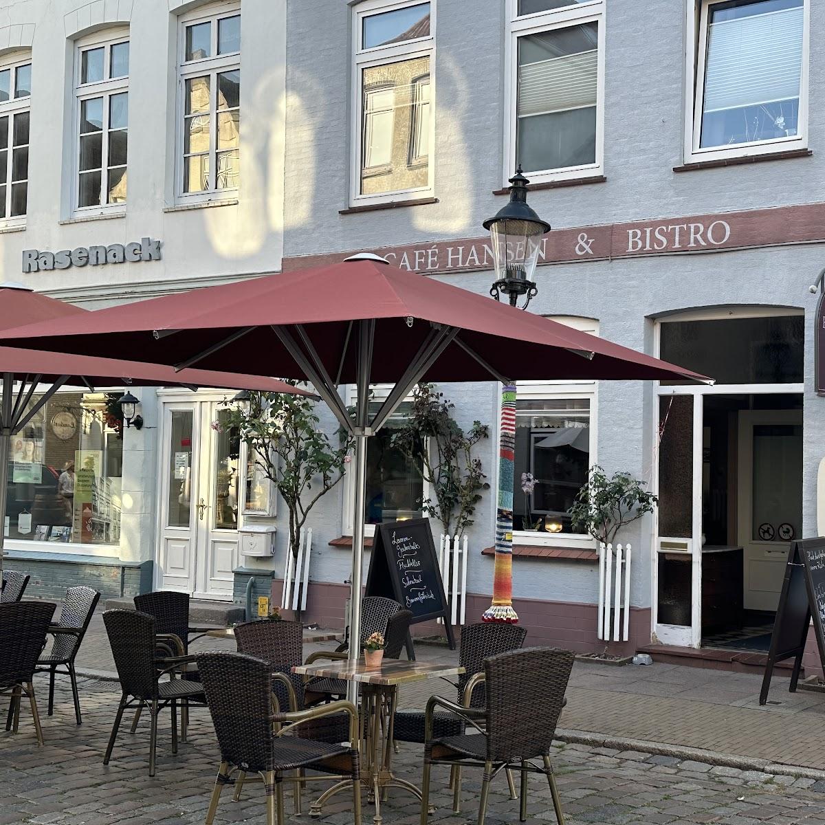 Restaurant "Cafe Hansen" in Friedrichstadt