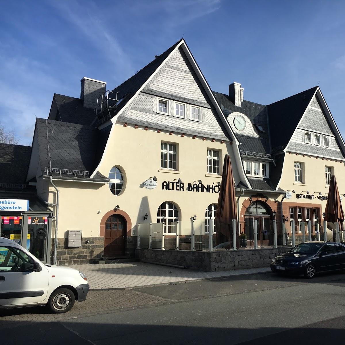 Restaurant "ALTER BAHNHOF BERLEBURG" in Bad Berleburg