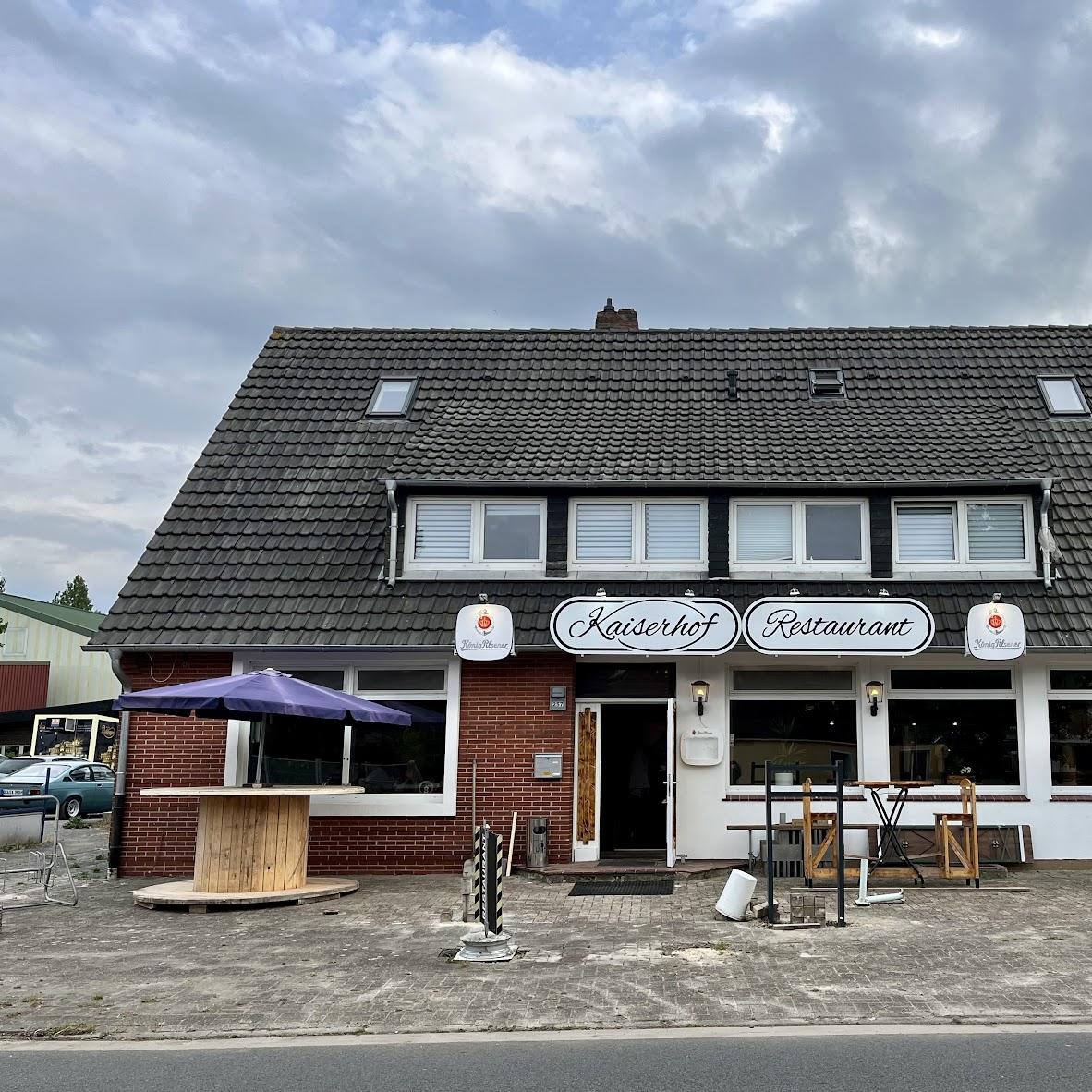 Restaurant "Kaiserhof" in Nordenham