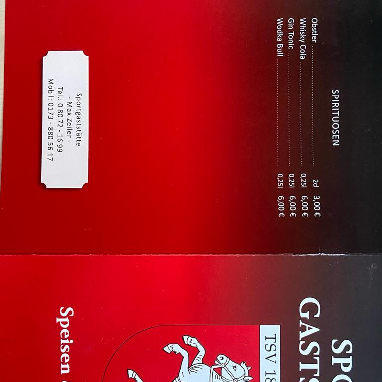 Restaurant "Sportgaststätte Haag" in Haag in Oberbayern